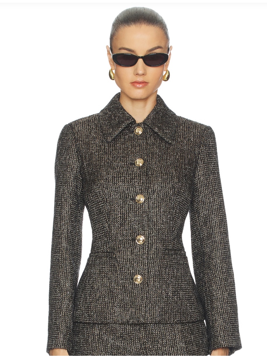 L’academie Rita Jacket In Black Multi